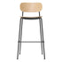 Co Bar Chair 75.5cm / Black Steel